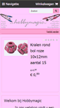 Mobile Screenshot of hobbymagic.nl